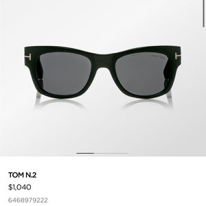 Tom Ford Private Collection Black Horn Glasses